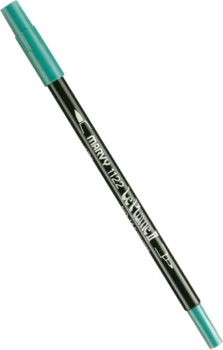 Vista 58 de Uchida 1122-C-3 Marvy Extra Fine Tip Le Plume II Rotulador de doble punta, azul