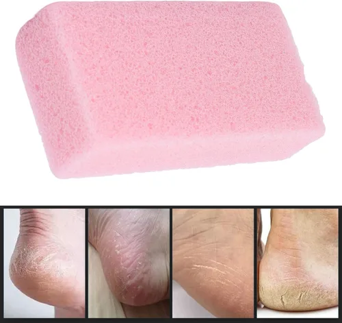 Vista 2 de Piedra pómez para pies, piedra pómez para pies, exfoliante de pies de lava, herramientas de pedicura, piel muerta dura, removedor de callos