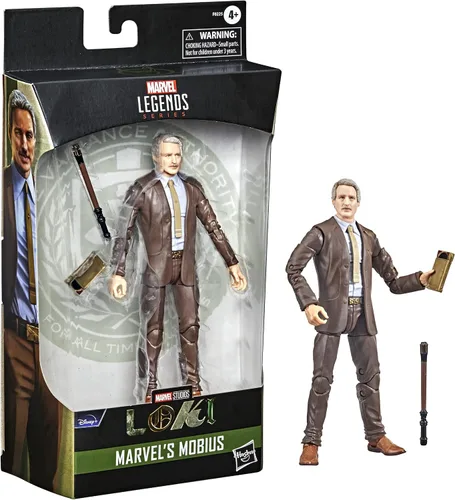 Vista 8 de Marvel Legends Loki Series Mobius - Figura de acción exclusiva (F02255L00)
