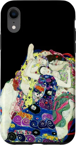Vista 25 de Gustav Klimt The Maiden Painting Funda para iPhone 17