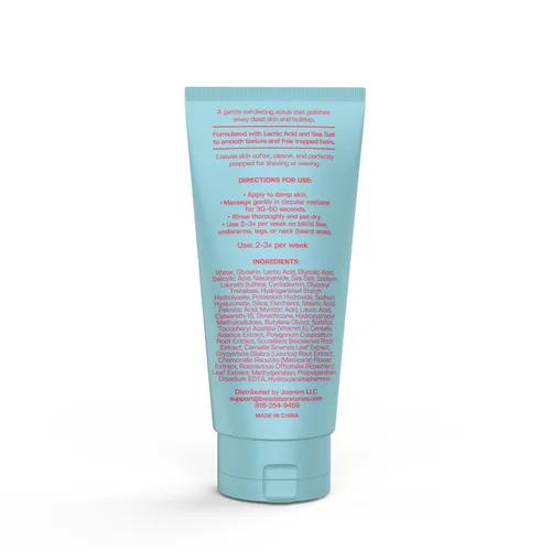Vista 9 de BASE LABORATORIES Exfoliante corporal para cabello encarnado y KP con AHA