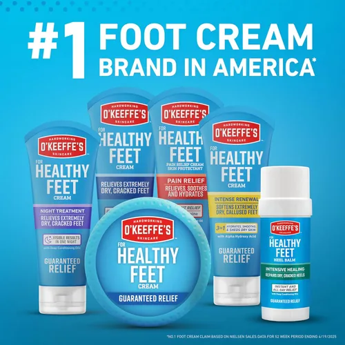 Vista 7 de O'Keeffe's for Healthy Feet Night Treatment Crema para pies, tubo de 3 onzas (paquete de 2), alivio nocturno garantizado para pies extremadamente