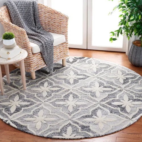 Vista 12 de SAFAVIEH Metro Collection - Alfombra de pasillo de 2 pies 3 pulgadas x 9 pies, negro y marfil, enrejado hecho a mano, ideal para zonas de alto