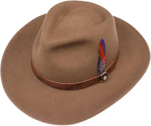 Vista 2 de Stetson Oklahoma Wool Felt Western Hat Hombres