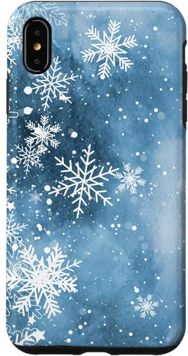 Vista 11 de Funda para iPhone 17 con diseño de copos de nieve con diseño de cristales helados