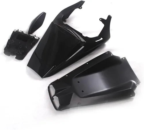 Vista 8 de Brillante rojo negro motocicleta carenados completos para Yamaha YZF-600 R6 R6S '06-09 2003 2004 YZF-R6 03 04 molde de inyección ABS cuerpo cuerpo