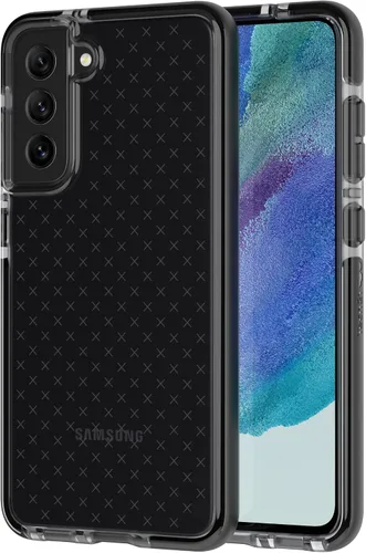 Vista 9 de Tech21 Evo Check para Samsung Galaxy S21 FE 5G - Funda para teléfono con protección contra caídas de 16 pies