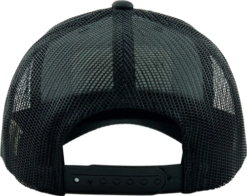 Vista 4 de Funky Junque Gorra de béisbol ajustable para hombre, diseño de bandera americana, 5 paneles