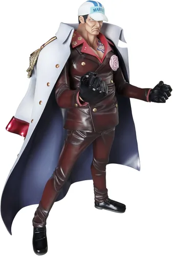 Vista 4 de One Piece: Admiral Akainu (Sakazuki) Figura (P.O.P. Model Core) Retrato de piratas