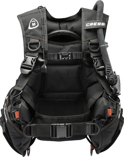 Vista 3 de CRESSI Start Scuba Diving Gear Package Complete with Start 2.0 BCD - Mini Console PD2 Gauge - AC2 Compact Regulator Set Fully Assembled