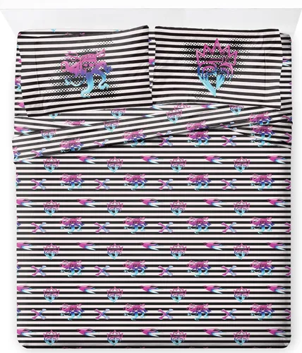 Vista 24 de Jay Franco - Juego de sábanas para niños con sábana bajera, sábana encimera y funda para almohada - Ropa de cama ultra suave con funda para almohada
