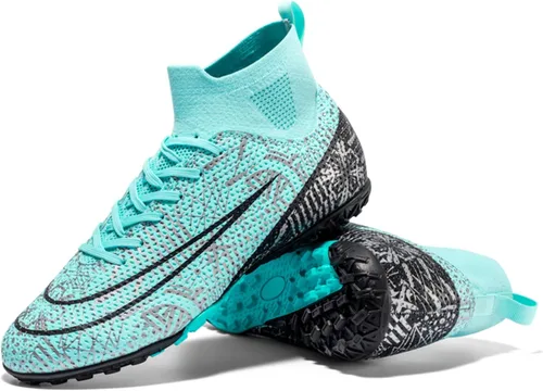 Vista 5 de HaloTeam Zapatos de fútbol para hombre, botas de fútbol para hombre, botas de fútbol de césped para entrenamiento profesional al aire libre