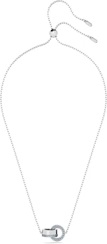 Vista 2 de SWAROVSKI Hollow Collection - Collar con colgante de lazo entrelazado