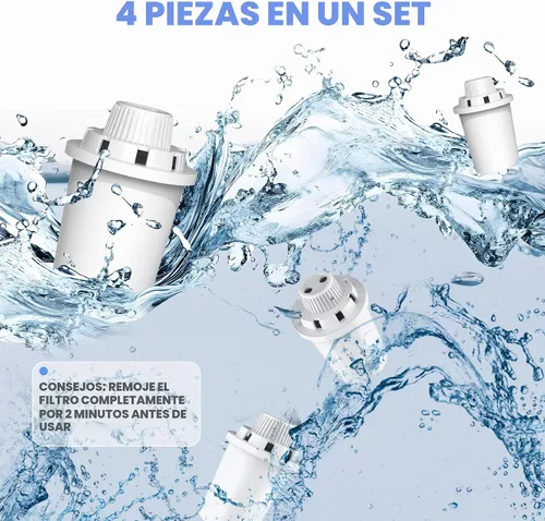 Vista 6 de Filtros de repuesto para fuente de perro Lesotc, filtro de agua, para fuente de acero inoxidable para perros grandes, filtración vertical