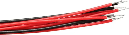 Vista 3 de uxcell 5pcs 0.197 in pre cableado LED, cambio lento DC9-12V lente transparente, diodos emisores de luz, luz colorida de cambio lento