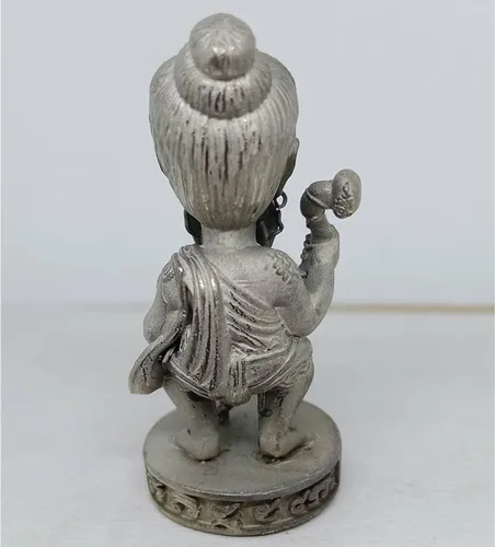 Vista 2 de Amuleto Buda joyería Thai remolque chuchok Kor NGERN Raan Riches Trader Bussiness talismán por Phra Archan amnarj mhahaweroh