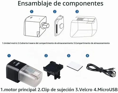 Vista 7 de LONDAFISH Comedero de pescado, plástico, múltiples mascotas