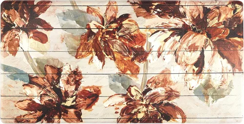 Vista 7 de J&V TEXTILES Tapete de cocina antifatiga para piso, alfombra corredor de cocina acolchada con temática en relieve, antideslizante, fácil de limpiar
