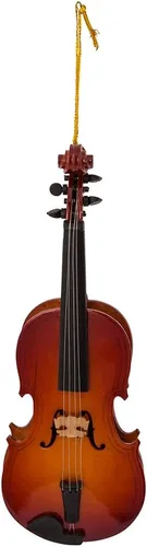 Vista 3 de Kurt Adler - Adorno de violín de madera de 5.5