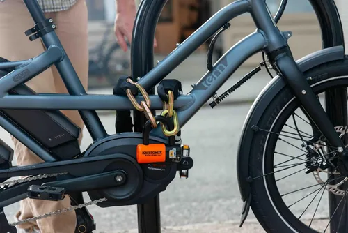 Vista 5 de Kryptonite New York 1210 - Cerradura de cadena para bicicleta, 3.25 pies de alta resistencia