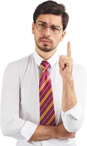 Vista 7 de JOYIN - Juego de lentes de mago de Halloween y corbata, accesorios de disfraz de mago, longitud regular, corbata roja clásica y lentes circulares