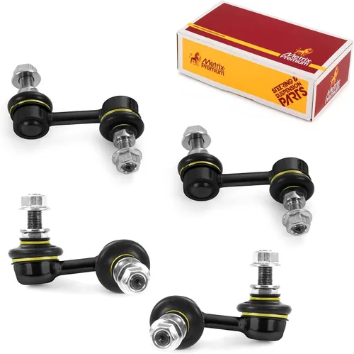 Vista 139 de Metrix Premium Chassis Parts - Kit de 4 piezas de barra estabilizadora delantera y trasera con enlace de extremo de barra estabilizadora para Ford