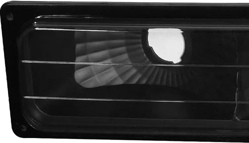 Vista 7 de SPEC-D TUNING Faros delanteros negros + luces de parachoques + luces de esquina Compatibles con 1994-1998 Chevy C/K 1500 2500 3500 Tahoe Suburban
