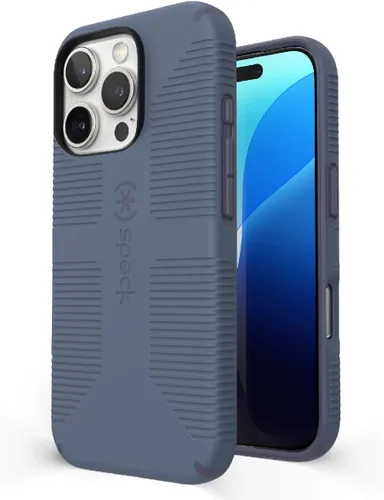 Vista 35 de Speck Funda transparente para iPhone 14 Plus, protección contra caídas, resistente a los arañazos, diseñada para MagSafe Slim iPhone 14 Plus de 6.7