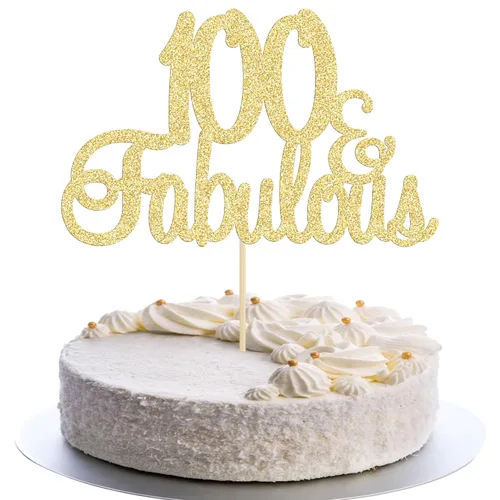 Vista 20 de Gyufise 1 decoración de 30 con purpurina dorada y fabulosos adornos para tartas de 30 años y fabulosos adornos para tartas de cumpleaños de 30 años