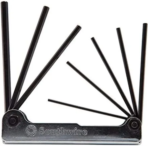 Vista 3 de Southwire Juego de llaves, hexagonal plegable de 5 piezas