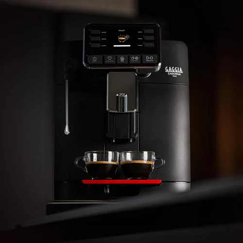 Vista 4 de Gaggia Cadorna Barista Plus - Máquina de café espresso superautomática, color negro, tamaño mediano