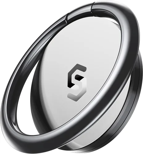 Vista 14 de Syncwire Soporte adhesivo para anillo de teléfono, rotación de 360°, soporte de anillo de dedo para teléfono celular, agarre de metal pulido