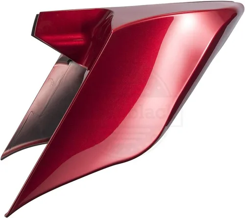 Vista 11 de Cubiertas laterales Harley Big Blue Pearl, cubiertas laterales estiradas, paneles laterales extendidos para Harley Touring 2009, 2010, 2011, 2012