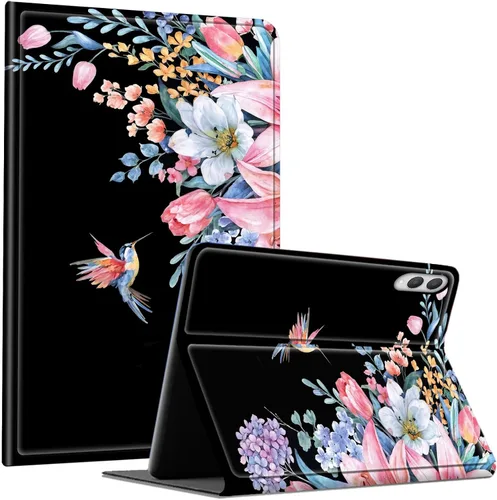 Vista 117 de Slim Case for Samsung Galaxy Tab S10 Lite / S10 FE / S9 FE 10.9" & Galaxy Tab S9 11", Multi-Angle Stand PU Leather Smart Folio Cover with Soft TPU