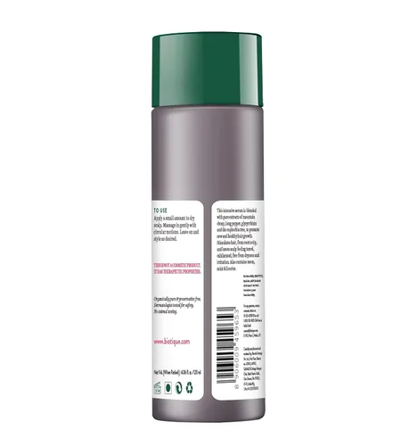 Vista 2 de Biotique Bio Mountain Ebony Vitalizing Serum Para Cabello Intensivo Caído