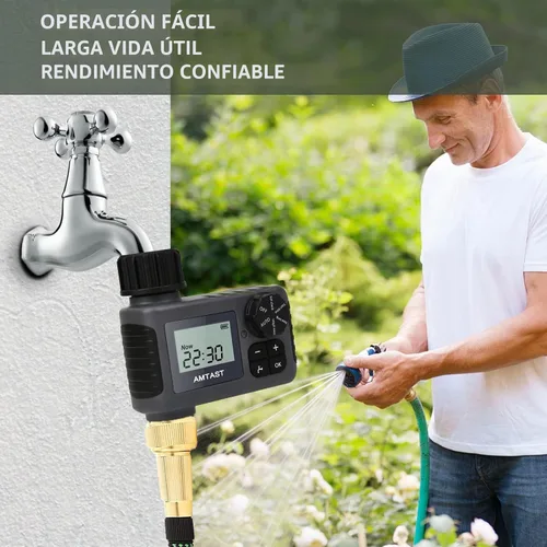 Vista 4 de Temporizador de rociadores programable para manguera de jardín
