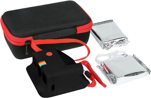 Vista 8 de khanka Funda de viaje rígida de repuesto para Polaroid Go (9035/9071/9070) / Polaroid Go Generation 2 - Mini cámara de película instantánea Negro