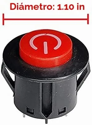 Vista 2 de LinkePow Interruptor de botón de arranque eléctrico, accesorios para niños, automóvil eléctrico para montar en coche, piezas de repuesto