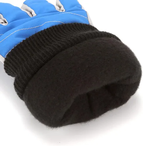 Vista 2 de Guantes de nieve para niños y niñas, impermeables, guantes de invierno para niños, guantes de esquí para niños, guantes de nieve para niños