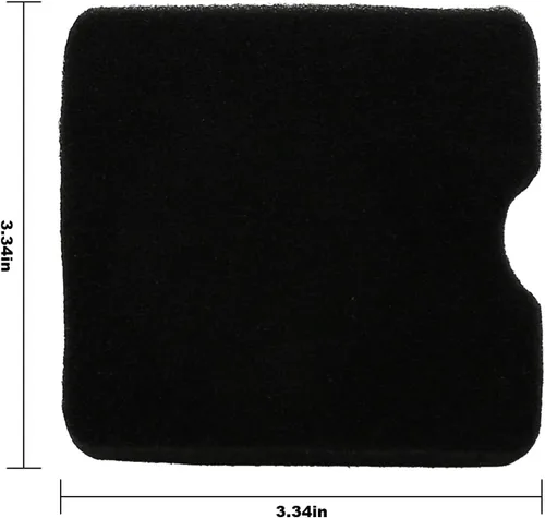 Vista 2 de SYOWADA 2 piezas de repuesto de filtro de aire 504115301 para sopladores Husqvarna 130 BT 130bt para sopladores Red Max EBZ3000RH HBZ2601 HBZ2610