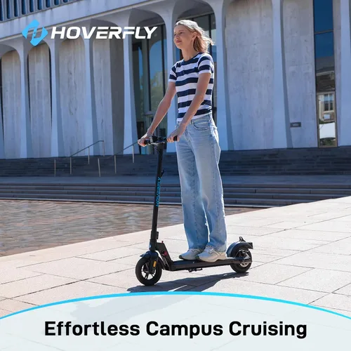Vista 6 de HOVERFLY Electric Scooter for Adults, Max 10/18Miles & 15.5Mph Speed negro oscuro