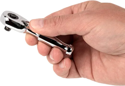 Vista 6 de TEKTON Trinquete de liberación rápida corto y grueso de 1/4 pulgadas x 3 pulgadas SRH11003