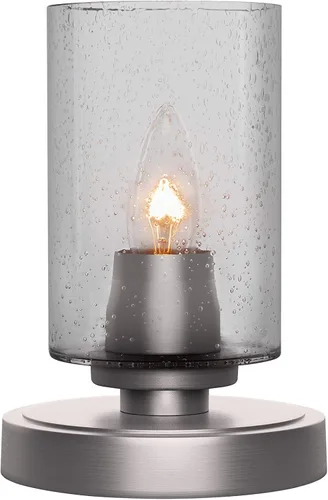 Vista 108 de Luna - Lámpara de mesa con 1 luz en granito oscuro (51-DG-300)