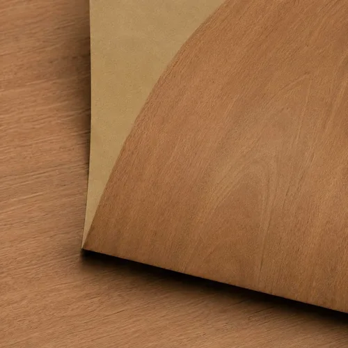 Vista 10 de Chapa de madera de birch de Edge Supply, corte rotatorio, 24” x 48”, sin pegar, respaldo de papel de 10 mil, chapa de roble de cara de grado “A