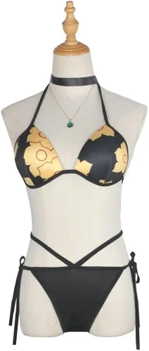 Vista 2 de My Dress Up Darling Cosplay Kitagawa - Traje de baño de anime, bikini de verano