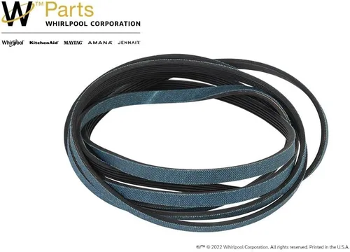 Vista 2 de Whirlpool WP40111201 - Pieza de repuesto para correa de tambor de secadora original del fabricante original del equipo original – Sustituye a