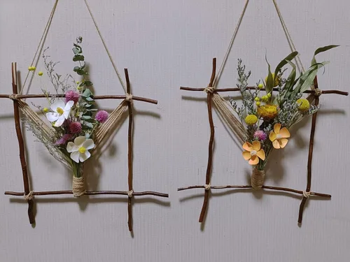 Vista 3 de TEHAUX Paquete de 40 ramas de madera natural de 7.9 in y 11.8 in, tacos rústicos con aspecto de abedul para candelabros de bricolaje, accesorios