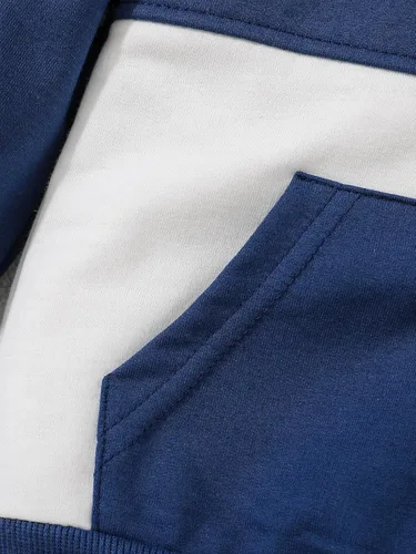 Vista 7 de Doresbebe Conjunto de ropa para bebé y niño pequeño, para otoño e invierno, sudadera con capucha y pantalones largos