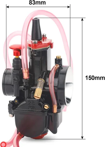 Vista 3 de Carburador PWK de 1.102 in para motor 2T 4T Dirt Bike Motocross Scooter ATV Quad Go Kart