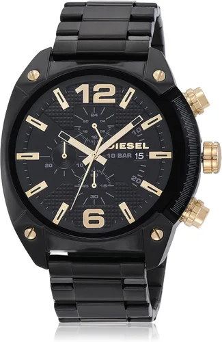 Vista 4 de Diesel Reloj cronógrafo de cuarzo de acero inoxidable para hombre